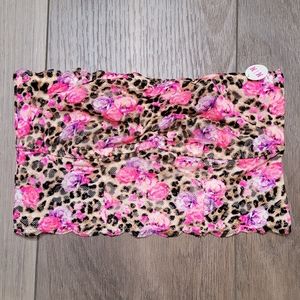 4/$20 🍒 | NWT | VS PINK | Floral Leopard Bandeau